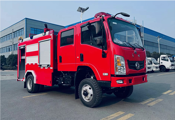 程力应急消防系列3.5吨四驱森林消防车