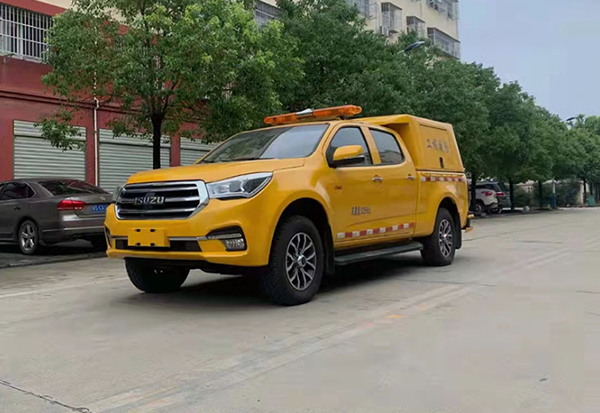  国六庆铃五十铃皮卡抢险车/电源车