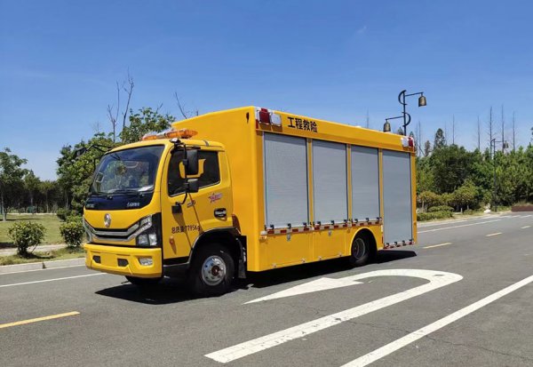 程力专汽东风多利卡2000立方大流量排水救险车