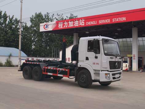 Dongfeng hook arm garbage truck