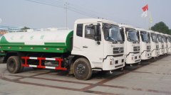 湖南客户成功订购东风天锦12吨洒水车